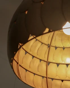 Hot Beliani Lampadario HARANGI Metallo Ottone
