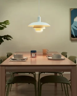 Outlet Beliani Lampadario HILBA Metallo Bianco