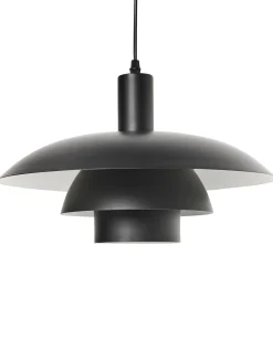 Sale Beliani Lampadario HILBA Metallo Nero