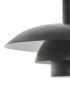 Sale Beliani Lampadario HILBA Metallo Nero