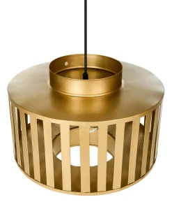 Clearance Beliani Lampadario HUGLI Metallo Ottone