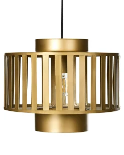 Clearance Beliani Lampadario HUGLI Metallo Ottone