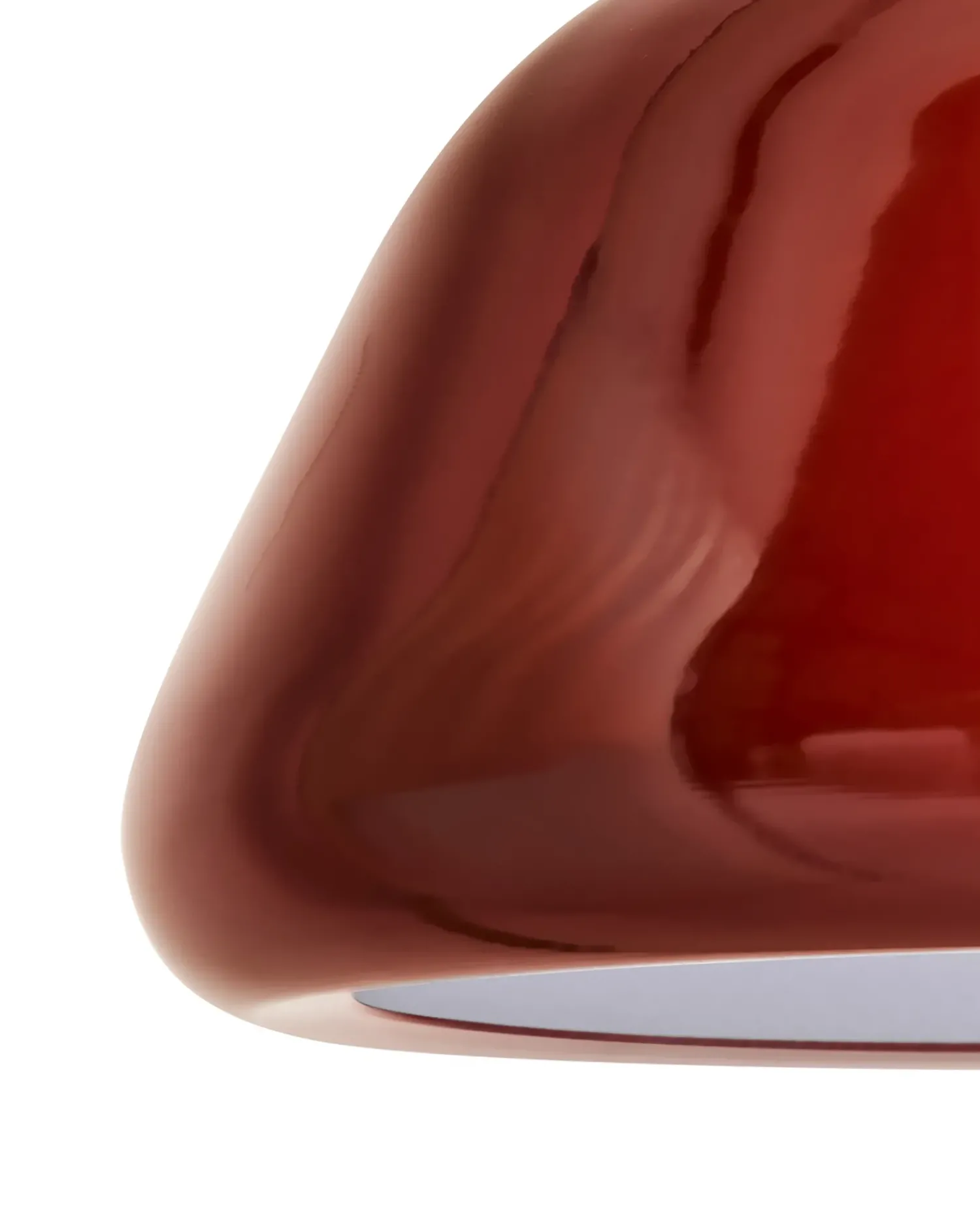 Sale Beliani Lampadario JOKU Metallo Rosso