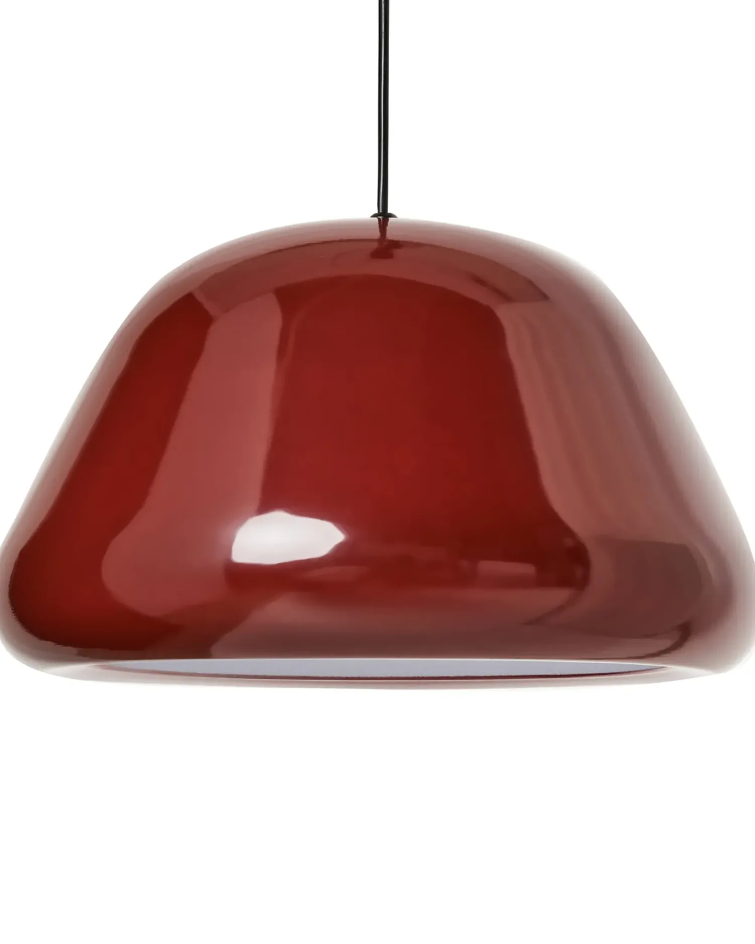Sale Beliani Lampadario JOKU Metallo Rosso