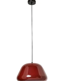 Sale Beliani Lampadario JOKU Metallo Rosso