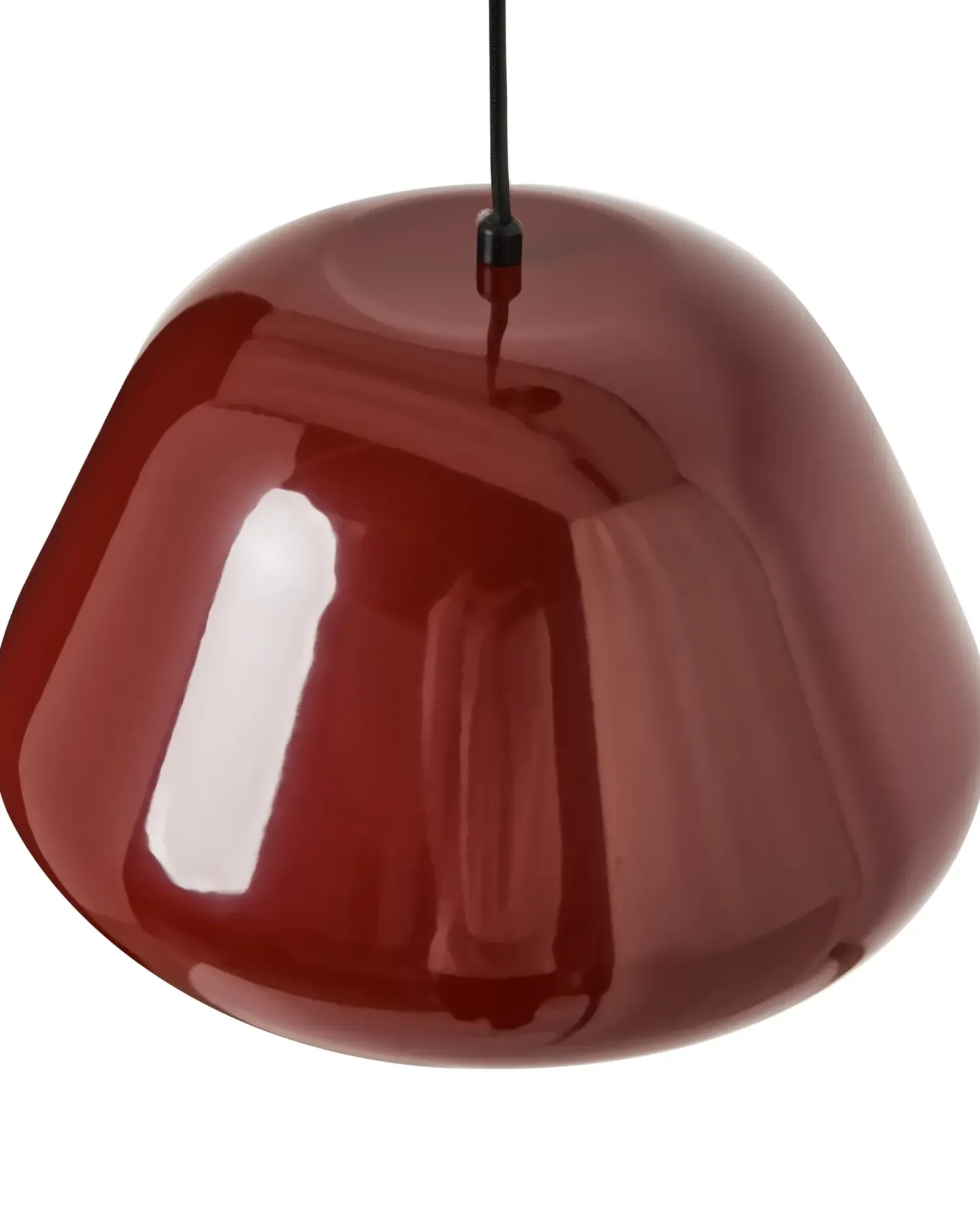 Sale Beliani Lampadario JOKU Metallo Rosso