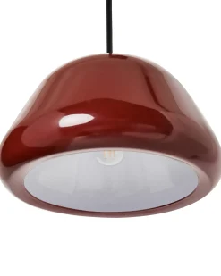 Sale Beliani Lampadario JOKU Metallo Rosso