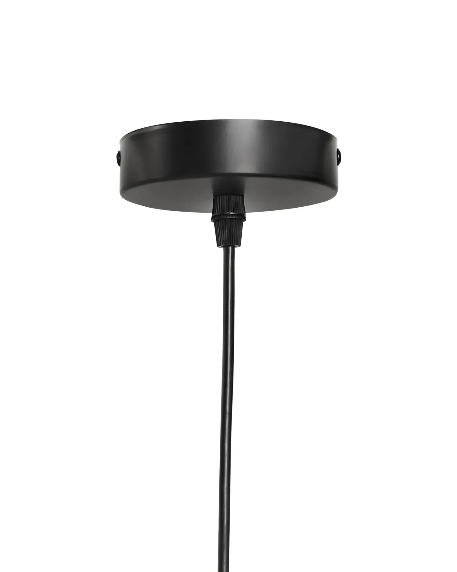 Outlet Beliani Lampadario JURGA Metallo Nero
