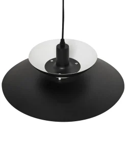 Outlet Beliani Lampadario JURGA Metallo Nero
