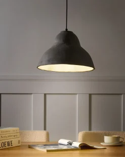 Discount Beliani Lampadario KABALEBO Cartapesta Grigio