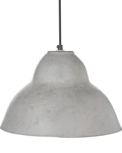 Discount Beliani Lampadario KABALEBO Cartapesta Grigio