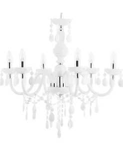 Clearance Beliani Lampadario KALANG Bianco