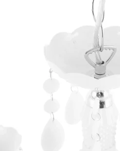 Clearance Beliani Lampadario KALANG Bianco