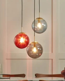 Beliani Lampadario KANGAROO Metallo Multicolore