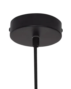 Discount Beliani Lampadario KELAKAS Vimini Naturale Naturale Nero