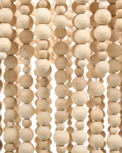 Best Beliani Lampadario KIRINDI Legno Marrone chiaro Bianco Marrone