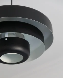 Beliani Lampadario KOLGA Metallo Nero