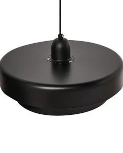 Beliani Lampadario KOLGA Metallo Nero