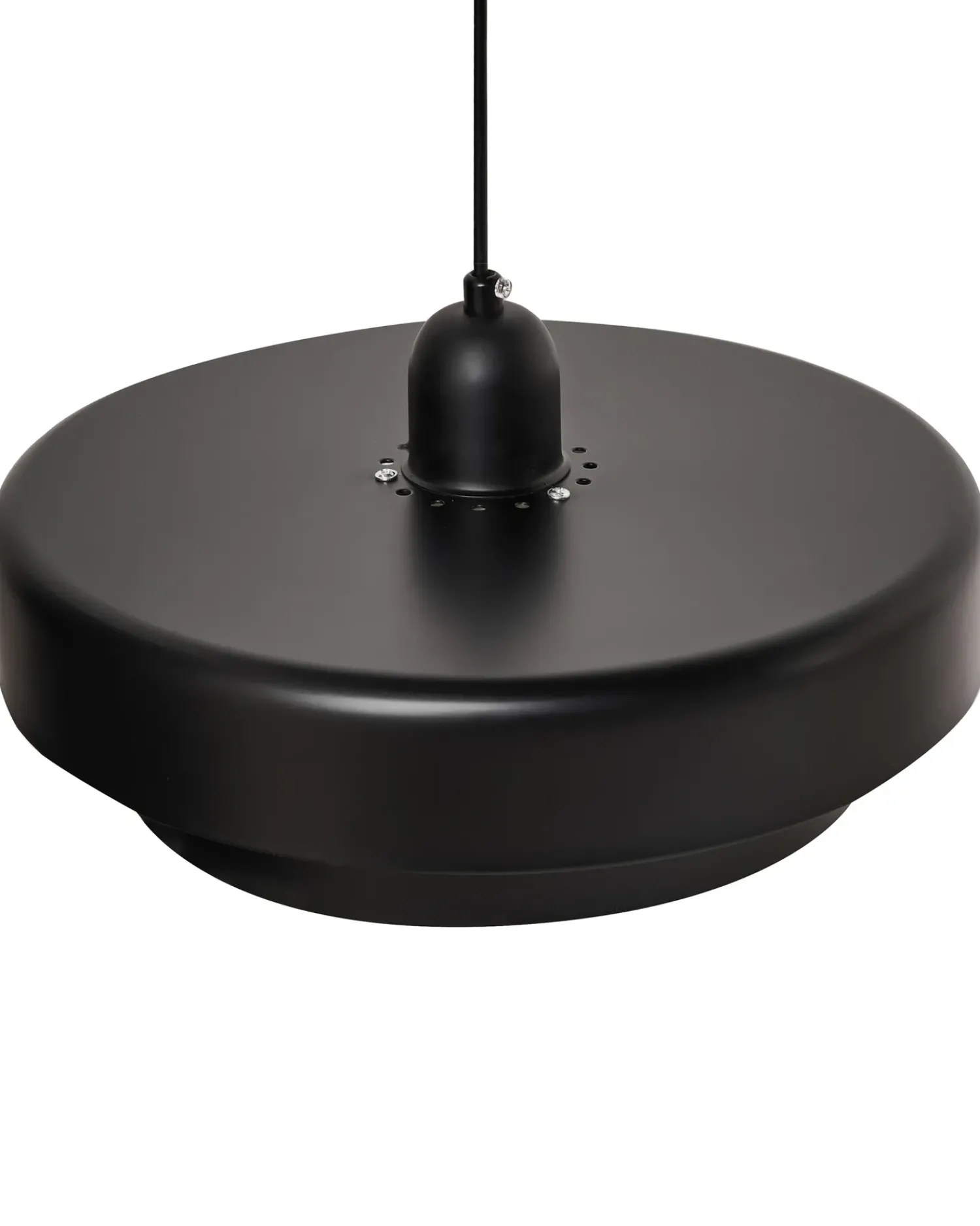 Beliani Lampadario KOLGA Metallo Nero