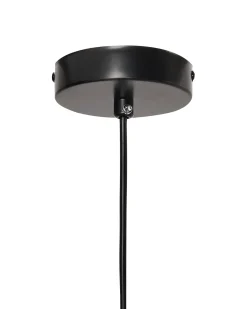 Beliani Lampadario KOLGA Metallo Nero