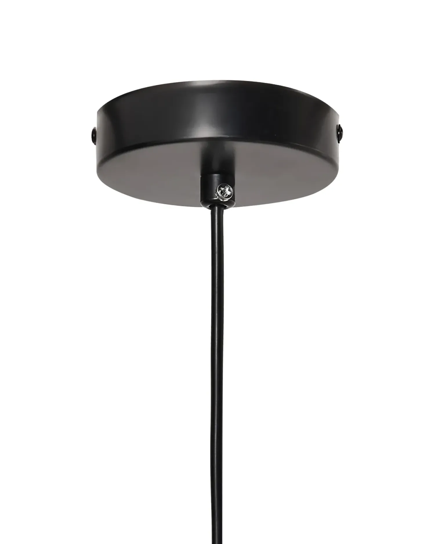 Beliani Lampadario KOLGA Metallo Nero