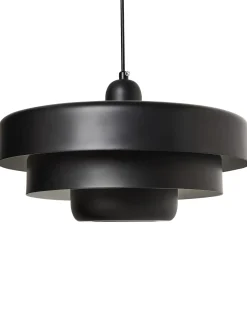 Beliani Lampadario KOLGA Metallo Nero