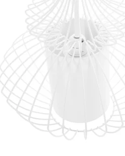 New Beliani Lampadario KOLVA Metallo Bianco