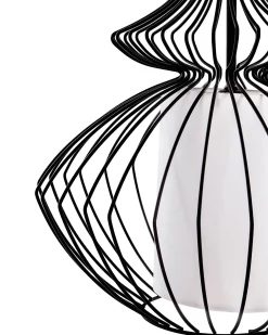 Beliani Lampadario KOLVA Metallo Nero