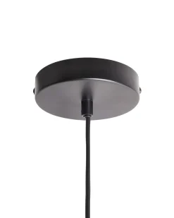 Clearance Beliani Lampadario KRISHNA Metallo Oro Oro Nero