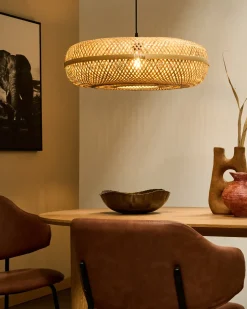 New Beliani Lampadario LAJAS Bambù Naturale