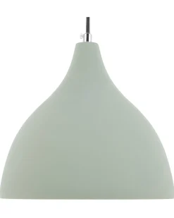 New Beliani Lampadario LAMBRO Cemento chiaro Verde