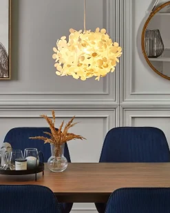Beliani Lampadario LAMONE Bianco