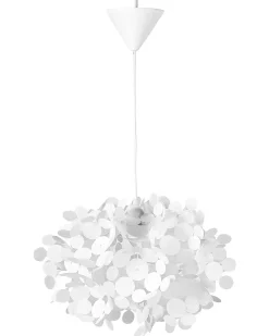 Beliani Lampadario LAMONE Bianco