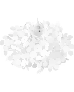 Beliani Lampadario LAMONE Bianco