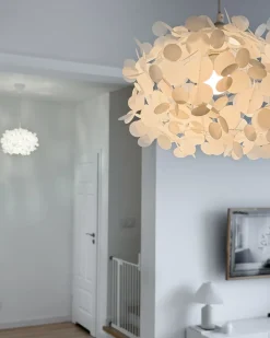 Beliani Lampadario LAMONE Bianco