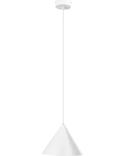 Sale Beliani Lampadario LEYRE Metallo Bianco