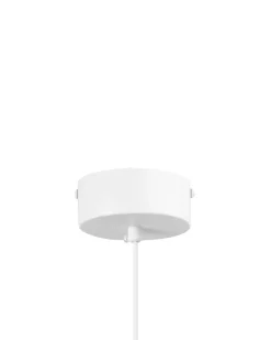 Sale Beliani Lampadario LEYRE Metallo Bianco