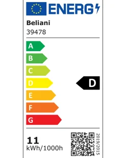 Sale Beliani Lampadario LEYRE Metallo Bianco