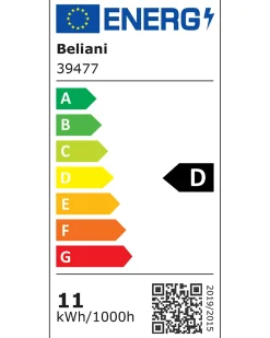 Online Beliani Lampadario LEYRE Metallo Nero