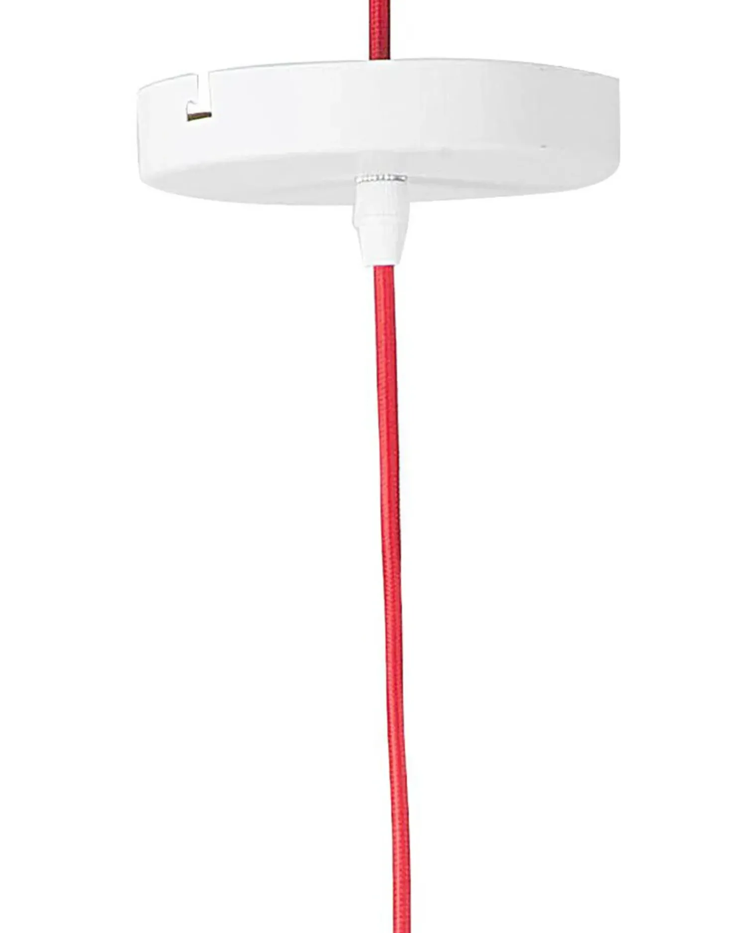 Beliani Lampadario LIARD Metallo Bianco Bianco Oro