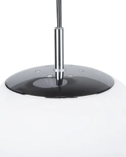 New Beliani Lampadario LIFFEL Vetro Bianco