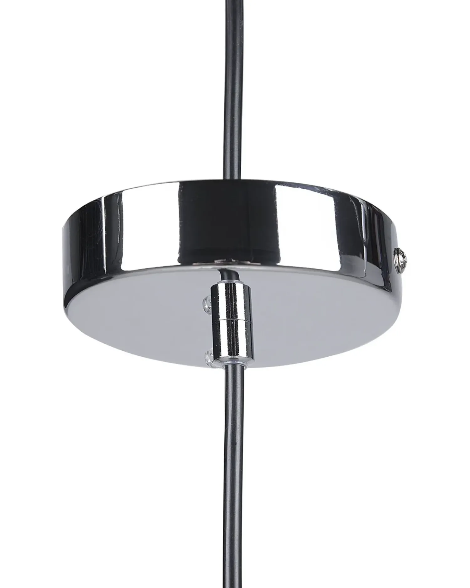 New Beliani Lampadario LIFFEL Vetro Bianco