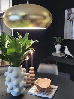 Beliani Lampadario LIMNATIS Metallo Oro