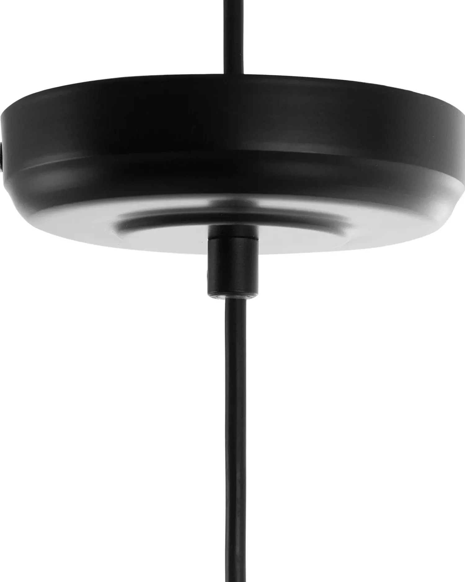 Discount Beliani Lampadario LIRI Metallo Nero Ottone Nero