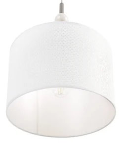 Sale Beliani LOKY Metallo Bianco/Beige Bianco Beige