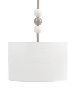 Sale Beliani LOKY Metallo Bianco/Beige Bianco Beige