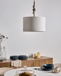 Sale Beliani LOKY Metallo Bianco/Beige Bianco Beige