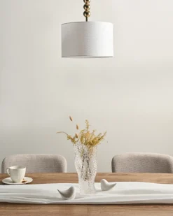 Outlet Beliani LOKY Metallo Ottone Bianco Ottone