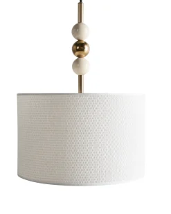 Best Beliani LOKY Metallo Ottone/Beige Bianco Beige Ottone