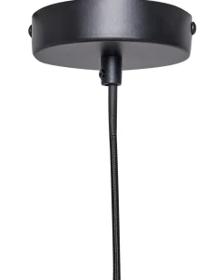 Beliani Lampadario MAGECH Vimini Naturale Beige Naturale Nero